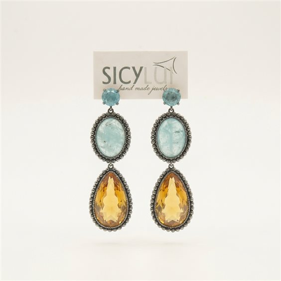 Orecchini Sicylui Donna in Argento 1089OR61 - 1089OR61